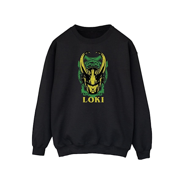 Marvel Herr Loki Badge Sweatshirt 4XL Svart Black 4XL