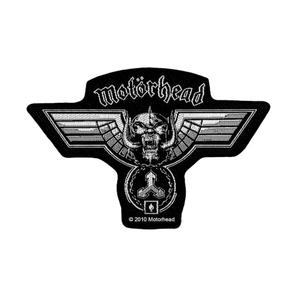 Motorhead Hammered Cut Out Patch One Size Svart/Grå Black/Grey One Size