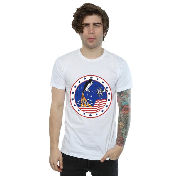 NASA Classic Rocket 76 T-shirt XL Vit White XL