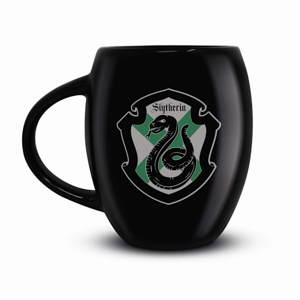 Harry Potter Slytherin Uniform Oval Mug One Size Svart/Grön Black/Green One Size