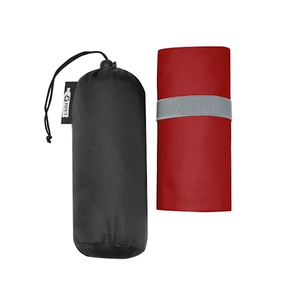 Bullet Pieter RPET Handduk One Size Röd Red One Size