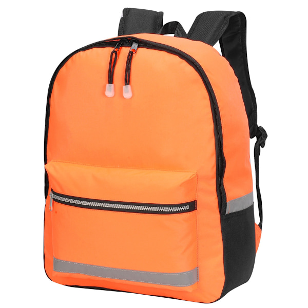 Shugon Gatwick Hi-Vis Ryggsäck (18 liter) (2-pack) One Size Hi Vis Orange One Size