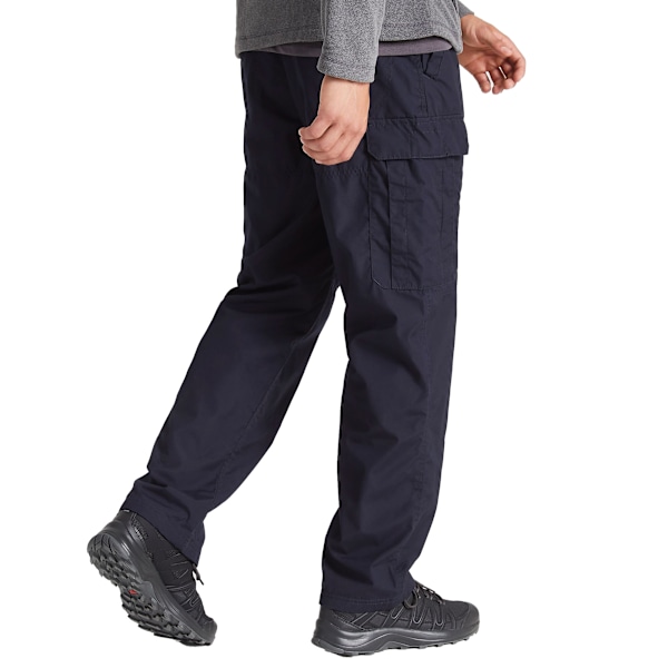 Craghoppers Herr Kiwi Fodrade Byxor 42R Mörkblå Dark Navy 42R