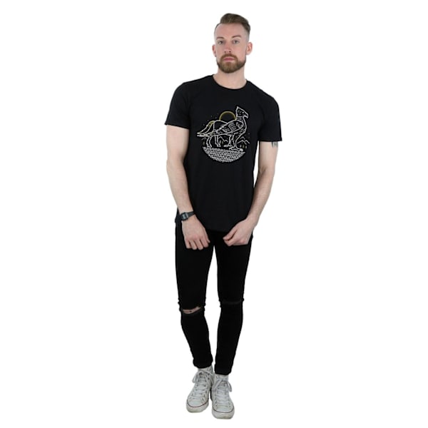 Harry Potter Herr Buckbeak Line Art T-shirt M Svart Black M
