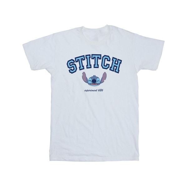 Disney Herr Lilo And Stitch Collegial T-shirt XL Vit White XL