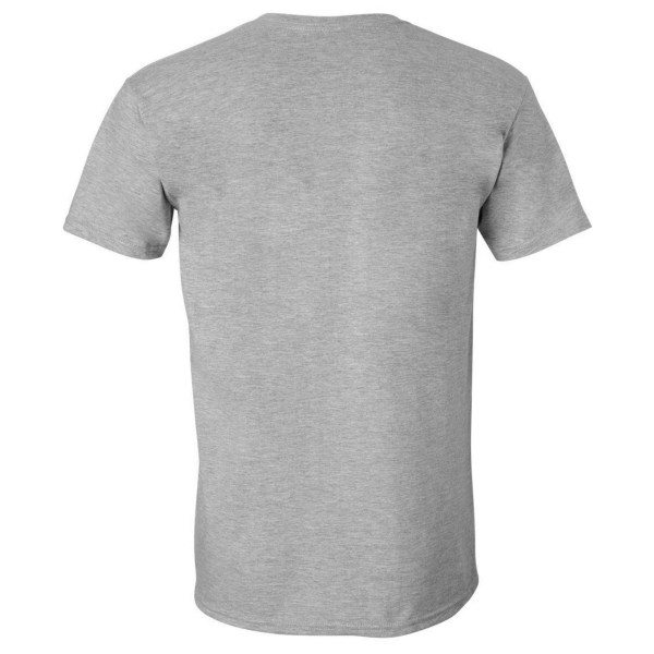 Gildan herr kortärmad mjuk t-shirt M Sport Grey (RS) Sport Grey (RS) M