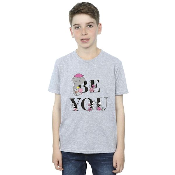 Disney Boys Dumbo Be You T-shirt 3-4 år Sports Grey Sports Grey 3-4 Years