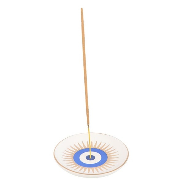 Something Different All Seeing Eye Rökelsepinnehållare En Storlek Blue/White/Gold One Size