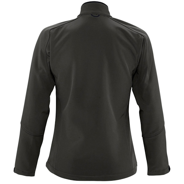 SOLS Dam/Kvinnor Roxy Softshell Jacka (Andningsbar, Vindtät Och Vattenavvisande) Charcoal S