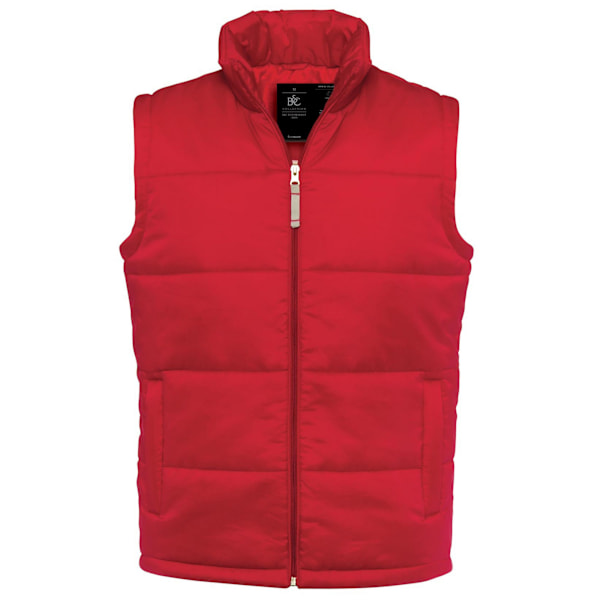 B&C Herr Body Warmer M Röd Red M