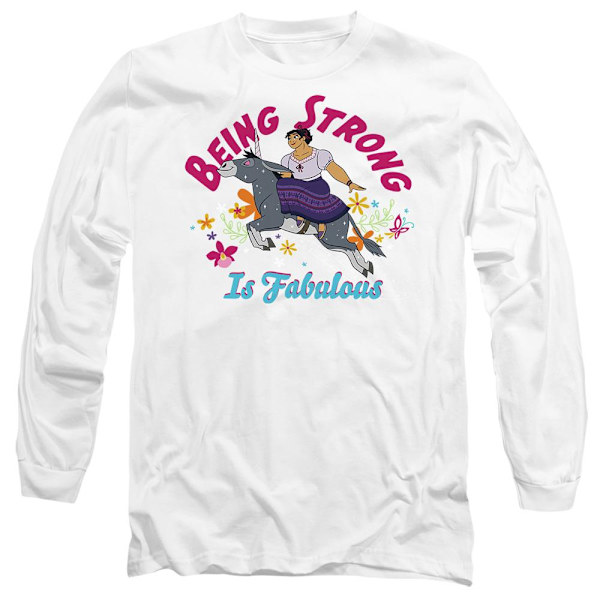 Encanto Unisex Vuxen Bring Strong Is Fabulous Luisa T-Shirt L W White L