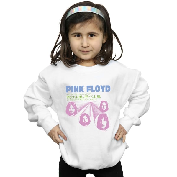 Pink Floyd Girls One Of These Days Sweatshirt 9-11 Years White White 9-11 Years