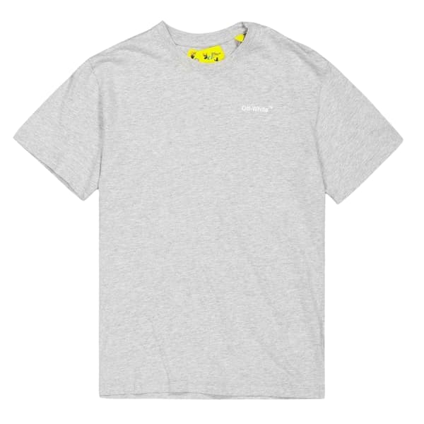 Off White Barn/Kids Monster Logotyp T-shirt 8 år Grå Grey 8 Years