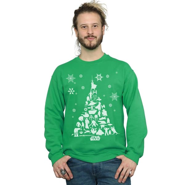Star Wars Herr Jultröja S Irländsk Grön Irish Green S