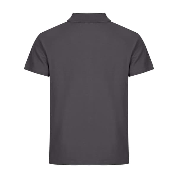 Clique Herr Basic Melange Pikétröja XS Metallgrå Metal Grey XS