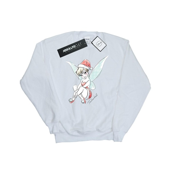 Disney Mens Tinkerbell Jul Fe Sweatshirt 3XL Vit White 3XL