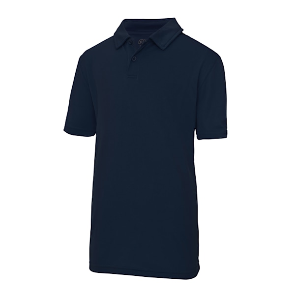 AWDis Just Cool Kids Unisex Sports Polo Plain Shirt 9-11 år French Navy 9-11 Years