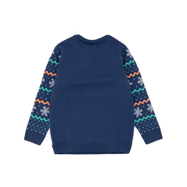 SpongeBob SquarePants Barn/Barn Let It Snow Stickad Jumper Multicoloured 7-8 Years