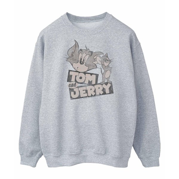 Tom och Jerry Herr Wink Sweatshirt S Sports Grey Sports Grey S