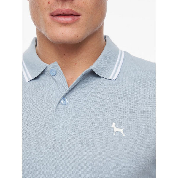Bewley & Ritch Herr Upwood Poloskjorta XL Ljusblå Light Blue XL