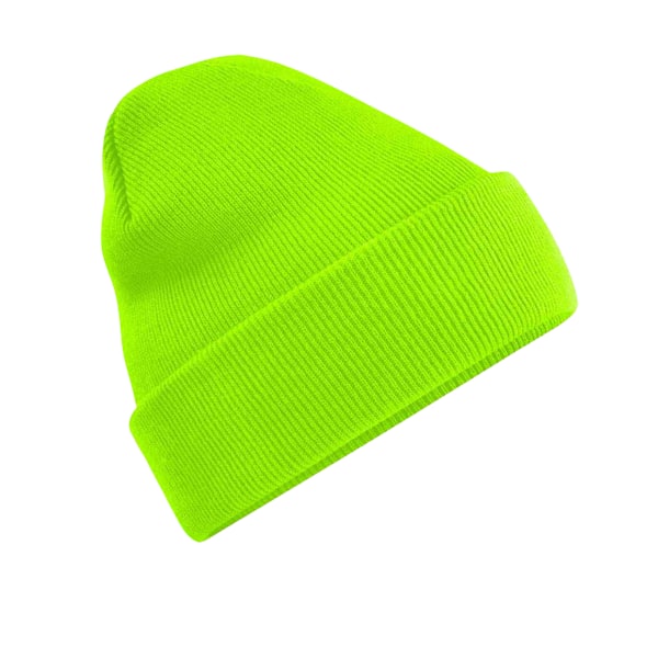 Beechfield Unisex Vuxen Original Cuffed Beanie One Size Fluore Fluorescent Green One Size
