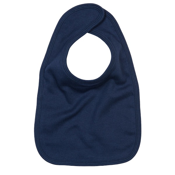 Babybugz Baby Plain Bib One Size Nautical Navy Nautical Navy One Size