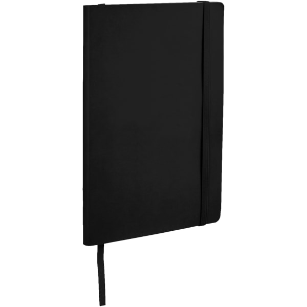 JournalBooks Klassisk anteckningsbok med mjukt cover (2-pack) 21 x 14 x Solid Black 21 x 14 x 1.2 cm