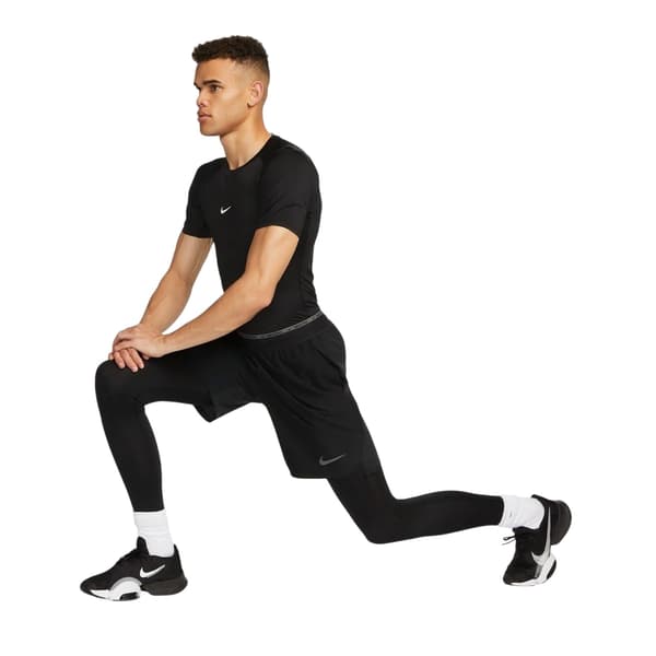 Nike Herr Pro Core Dri-FIT Kompression Tight Base Layer Topp M Svart Black M