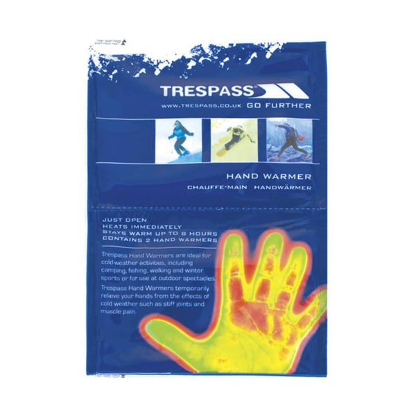 Trespass Handwarmers X - Chemical Handwarmer (Pack of 2) One Si Blue One Size