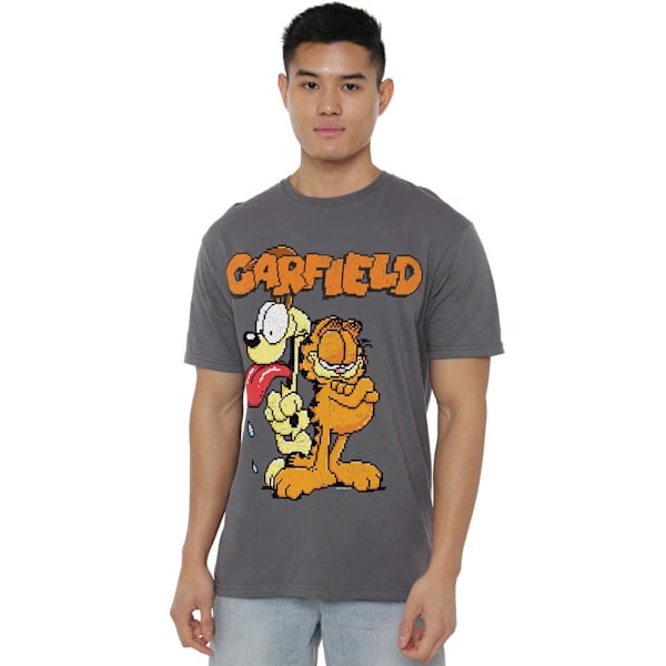 Garfield Herr The Game T-Shirt M Kolgrå Charcoal M