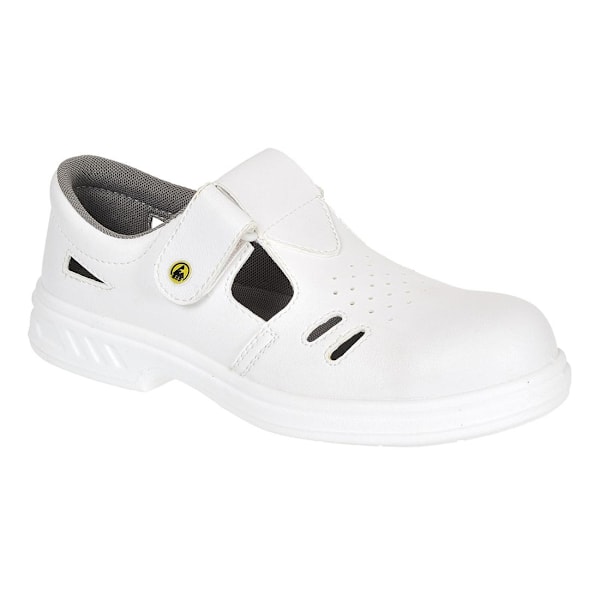 Portwest Unisex Adult Steelite Ebro Säkerhetssandaler 3 UK Vit White 3 UK