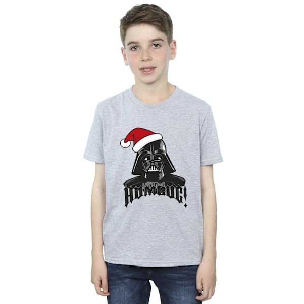 Star Wars Boys Episode IV: A New Hope Darth Vader Humbug T-Shirt Sports Grey 7-8 Years