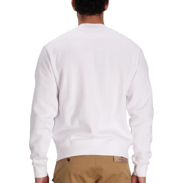 DSquared2 Herr Milano Logo Cool Fit Sweatshirt S Vit/Ockra White/Ochre S