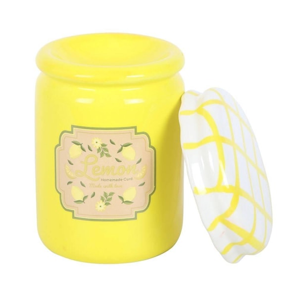 Something Different Citronkräm Oljebrännare One Size Gul/Vit Yellow/White One Size