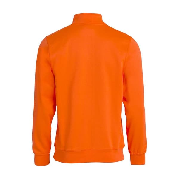 Clique Unisex Vuxen Basic Half Zip Sweatshirt XS Synlighet Orange Visibility Orange XS