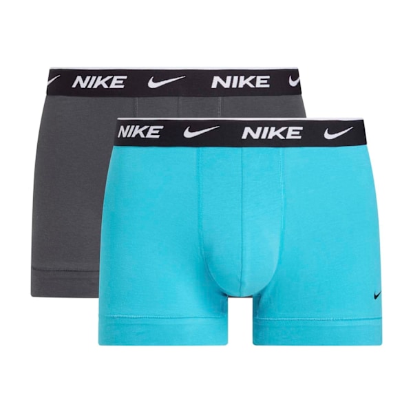 Nike Herr Boxershorts (2-pack) M Grå/Blå Grey/Blue M