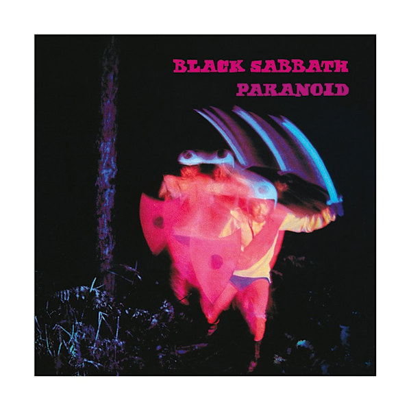 Black Sabbath Paranoid Canvas Print One Size Svart/Rosa Black/Pink One Size