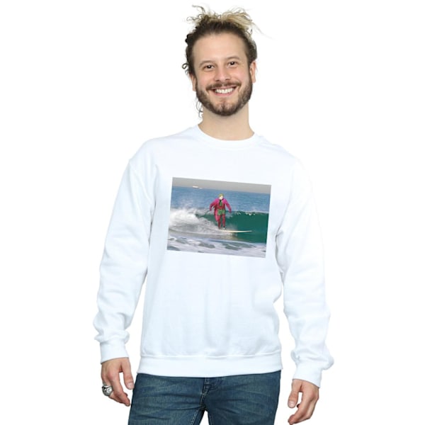 DC Comics Herr Batman TV-serie Joker Surfing Sweatshirt L Vit White L