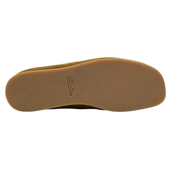 Clarks Herr Wallabee Mocka Formella Skor 9 UK Ockra Ochre 9 UK
