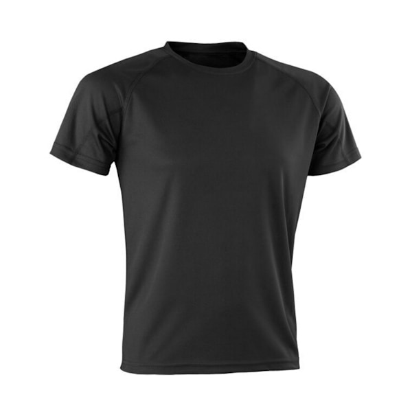 Spiro Mens Impact Aircool T-Shirt XL Svart Black XL