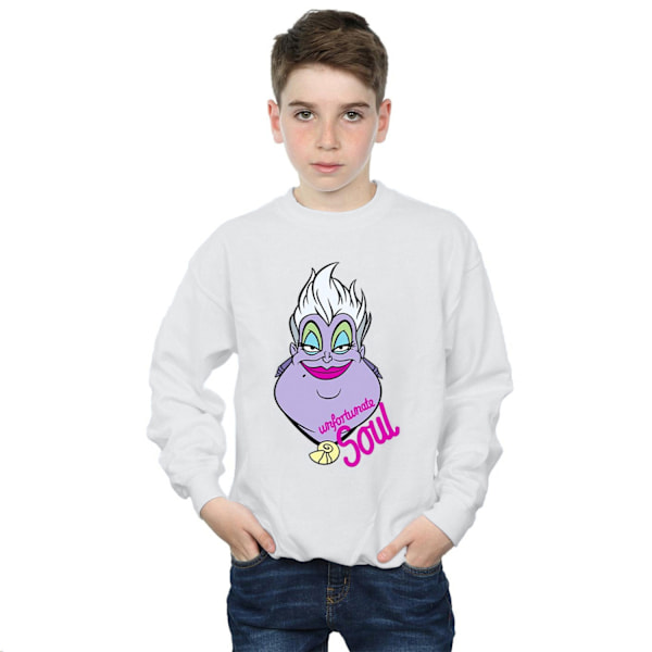 Disney Boys Villains Ursula Unfortunate Soul Sweatshirt 12-13 år White 12-13 Years