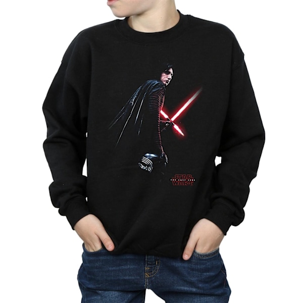 Star Wars: The Last Jedi Boys Kylo Ren Shadow Sweatshirt 12-13 Black 12-13 Years