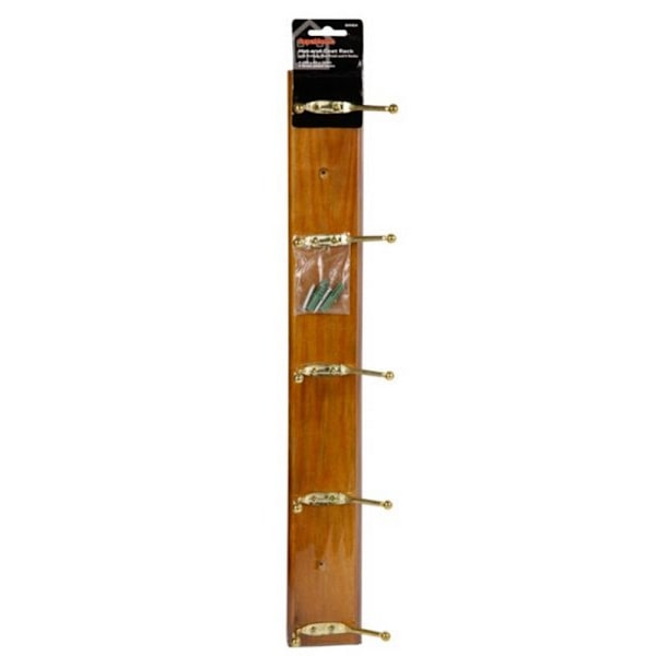 SupaHome Antik Look Furu Klädhängare One Size Brun/Guld Brown/Gold One Size