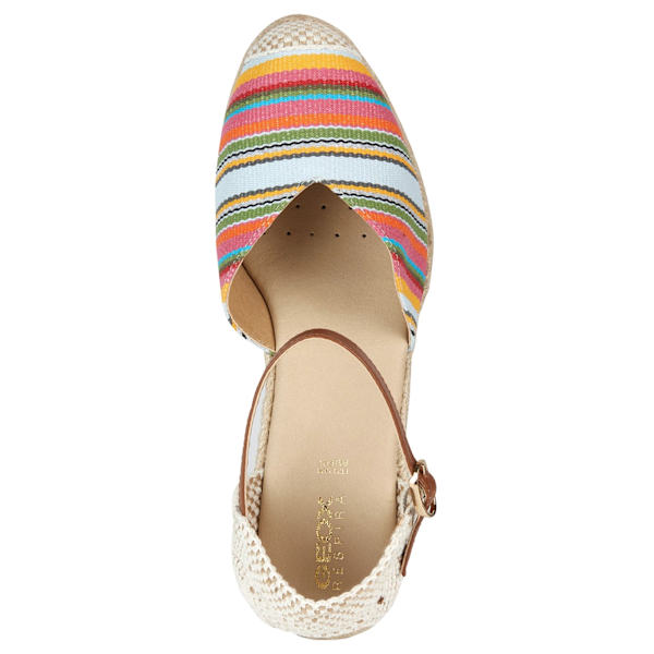 Geox Dam/Dam Gelsa A Läder Rem Sandaler 4 UK Kamel Camel 4 UK