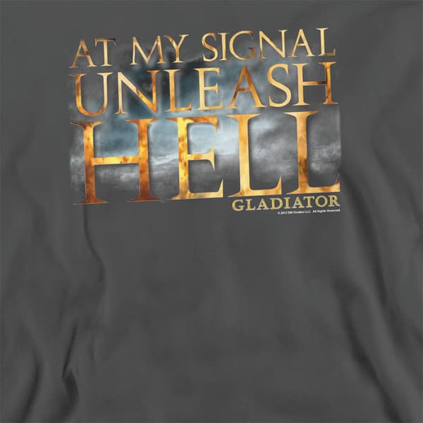 Gladiator Unisex Vuxen Unleash Hell Tröja L Charcoal Charcoal L