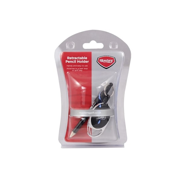 Masters Retractable Pencil Holder One Size Svart/Grå Black/Grey One Size