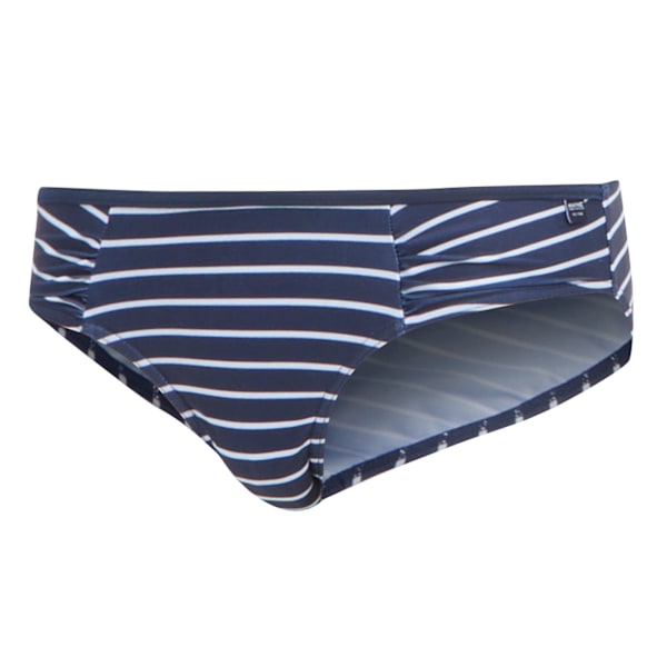 Regatta Aceana Stripe Bikini Bottoms för damer/kvinnor 10 UK Marinblå/Vit Navy/White 10 UK