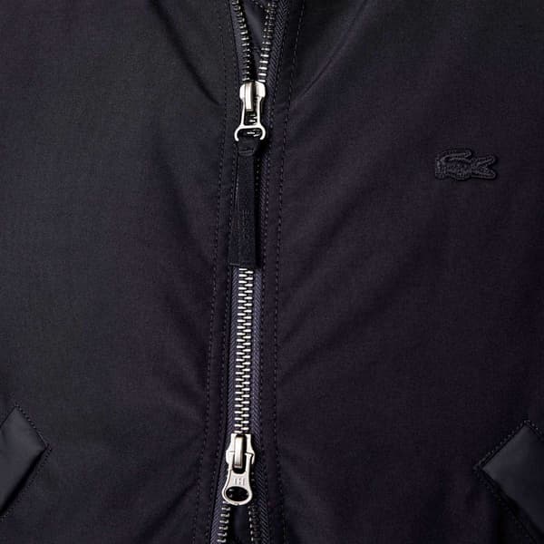 Lacoste Herr Logo Full Zip Bomber Jacka M Marinblå Navy M