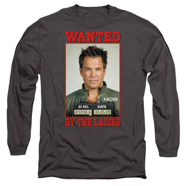 NCIS Unisex Vuxen Wanted T-Shirt S Gråmelerad Charcoal S