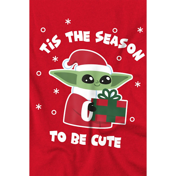 Star Wars: The Mandalorian Herr Tis The Christmas Season Grogu Red XXL